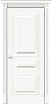 Межкомнатная дверь из натурального шпона Вуд Классик-14 Whitey глухое полотно